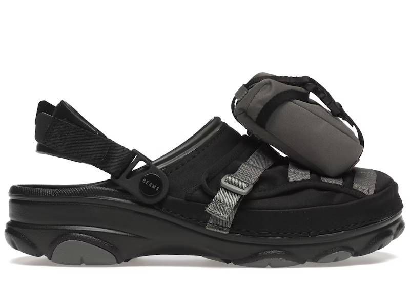 crocs bespoke classic all-terrain beams military black grey – Crocs Slides Collection for All-Day Comfort