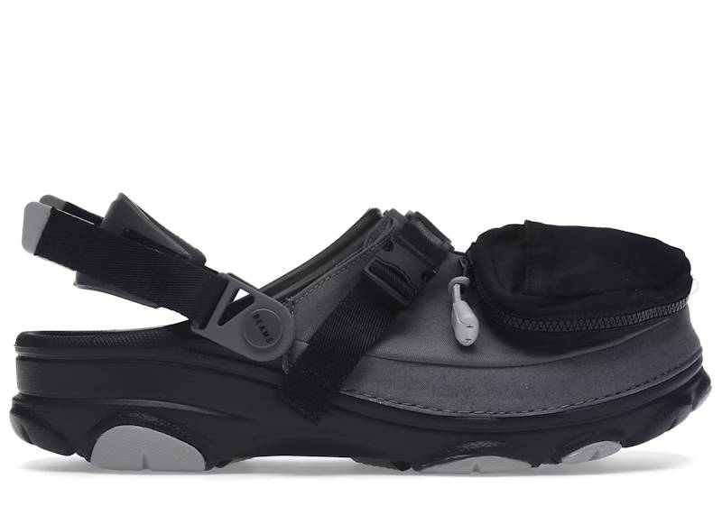 crocs bespoke classic all-terrain beams outdoor grey black – Crocs Slides Collection for All-Day Comfort