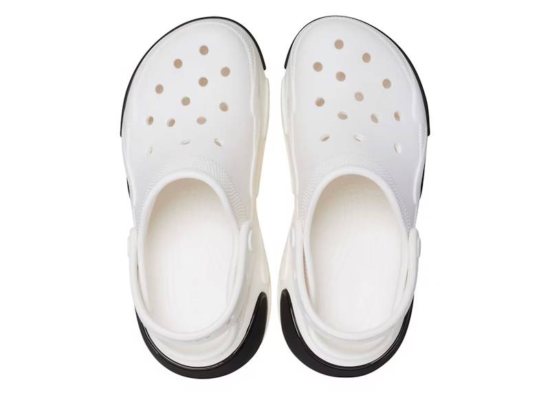 crocs bubble crush clog white black – Crocs Slides Collection for All-Day Comfort