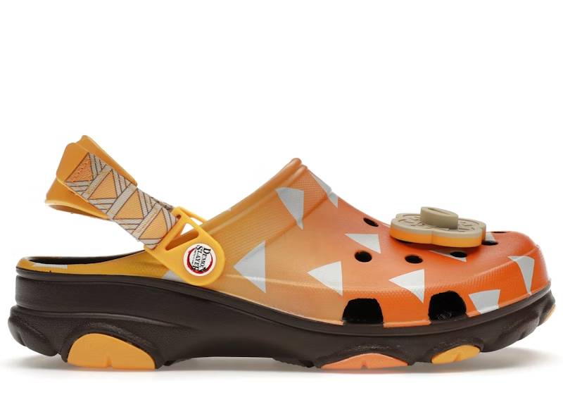 crocs classic all-terrain clog demon slayer zenitsu – Crocs Slides Collection for All-Day Comfort