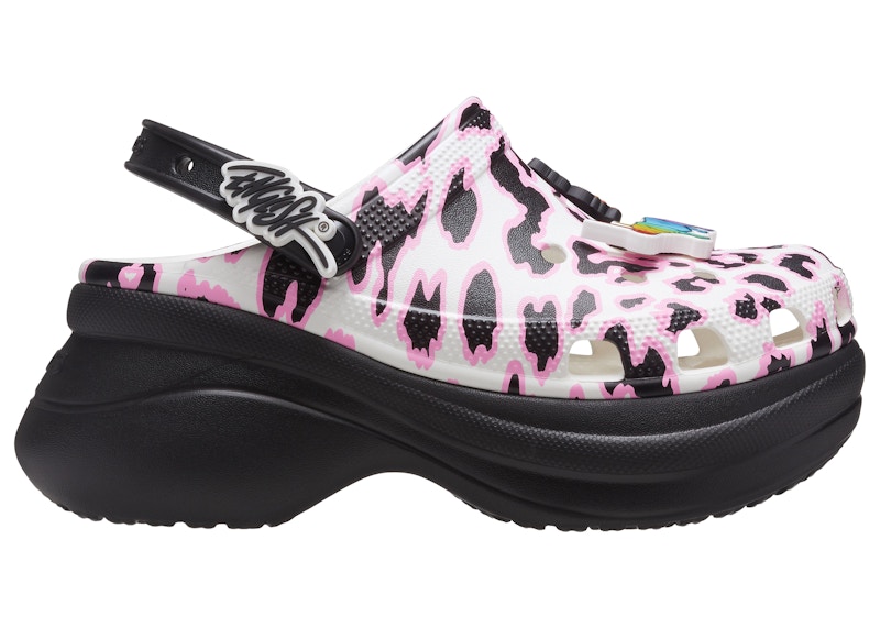 crocs classic bae clog ron english party animals cheetah womenx27s – Crocs Slides Collection for All-Day Comfort