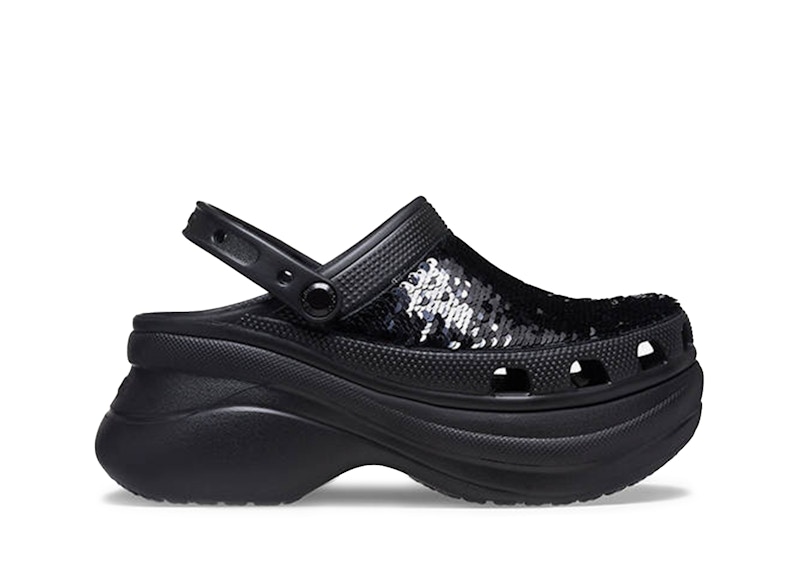 crocs classic bae clog sequin black – Crocs Slides Collection for All-Day Comfort
