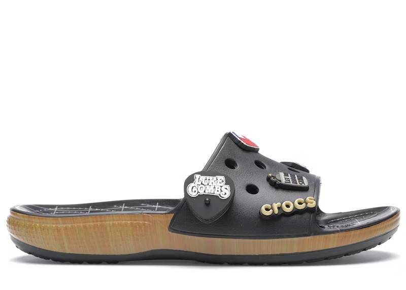 crocs classic bootlegger slide luke combs black – Crocs Slides Collection for All-Day Comfort