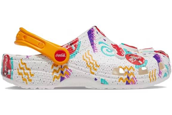 crocs classic clog 90s coca cola white – Crocs Slides Collection for All-Day Comfort