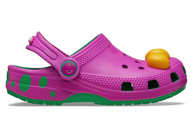 crocs classic clog barney kids – Crocs Slides Collection for All-Day Comfort