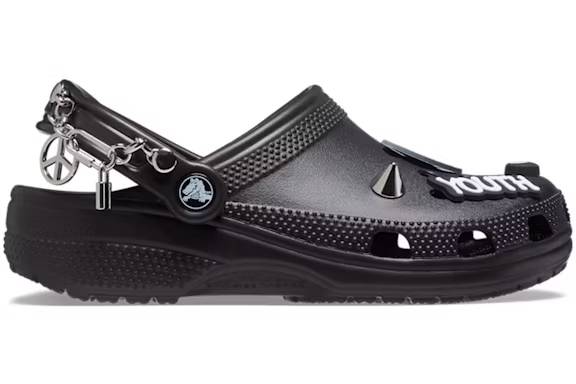 crocs classic clog create your peace black – Crocs Slides Collection for All-Day Comfort