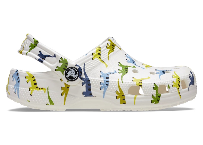 crocs classic clog dinosaur kids – Crocs Slides Collection for All-Day Comfort