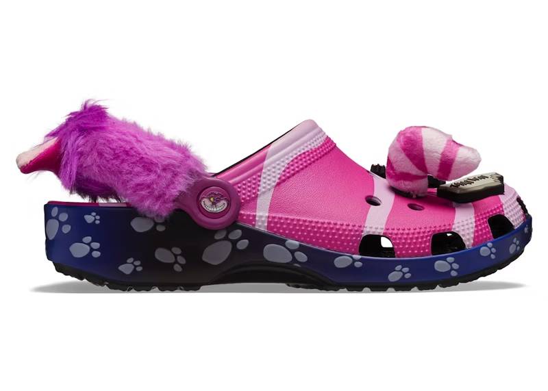 crocs classic clog disney cheshire cat – Crocs Slides Collection for All-Day Comfort
