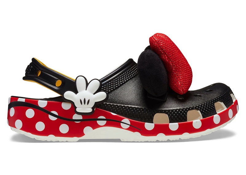 crocs classic clog disney minnie mouse ears kids – Crocs Slides Collection for All-Day Comfort