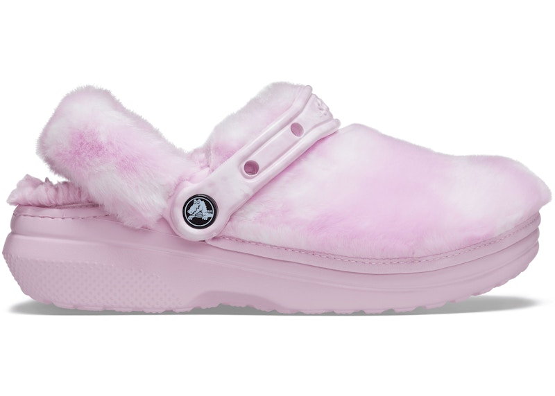 crocs classic clog fur sure ballerina pink – Crocs Slides Collection for All-Day Comfort