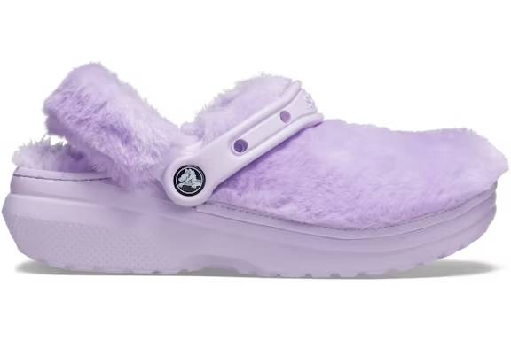 crocs classic clog fur sure lavender – Crocs Slides Collection for All-Day Comfort