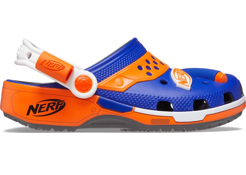 crocs classic clog nerf blaster dart kids – Crocs Slides Collection for All-Day Comfort