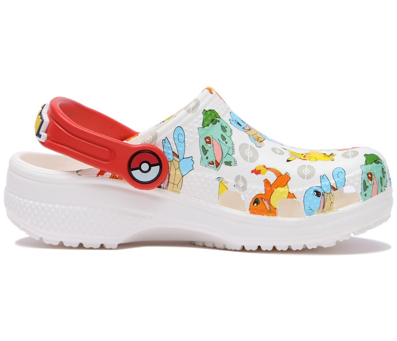 crocs classic clog pokemon white td – Crocs Slides Collection for All-Day Comfort