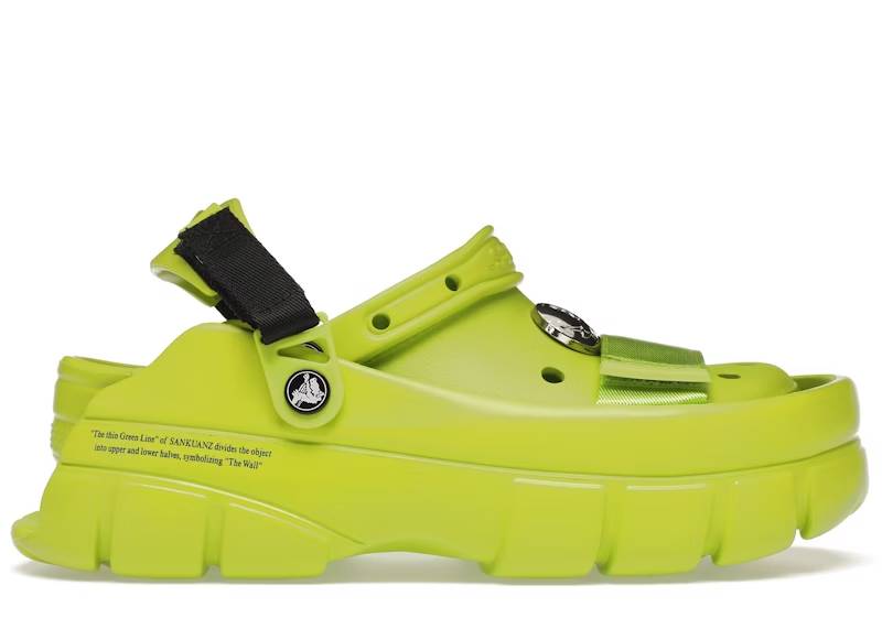 crocs classic clog sankuanz lime punc – Crocs Slides Collection for All-Day Comfort
