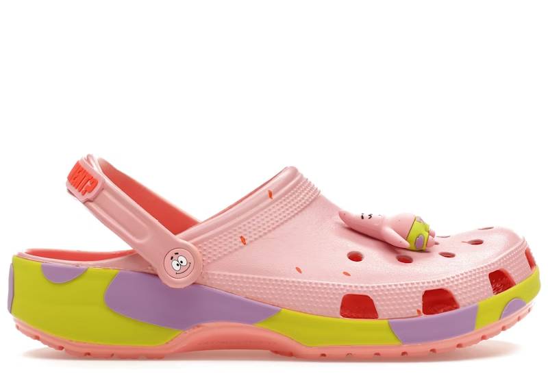 crocs classic clog spongebob squarepants patrick star – Crocs Slides Collection for All-Day Comfort