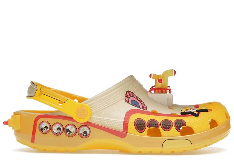 crocs classic clog the beatles yellow submarine – Crocs Slides Collection for All-Day Comfort