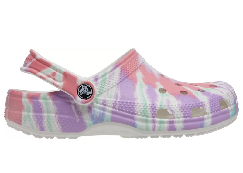 crocs classic clog tie dye fresco – Crocs Slides Collection for All-Day Comfort
