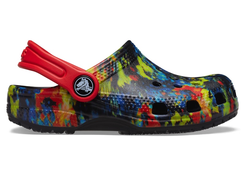 crocs classic clog tie dye td – Crocs Slides Collection for All-Day Comfort