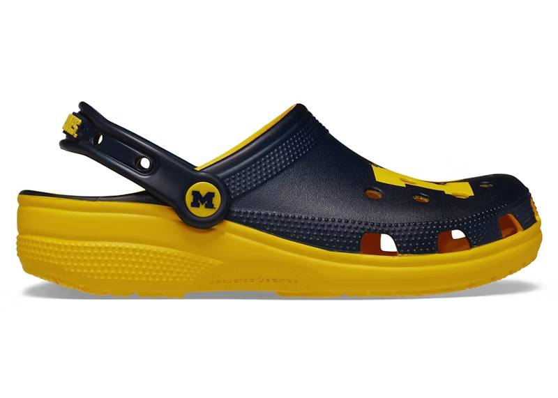 crocs classic clog university of michigan wolverines – Crocs Slides Collection for All-Day Comfort