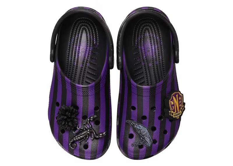 crocs classic clog wednesday nevermore – Crocs Slides Collection for All-Day Comfort
