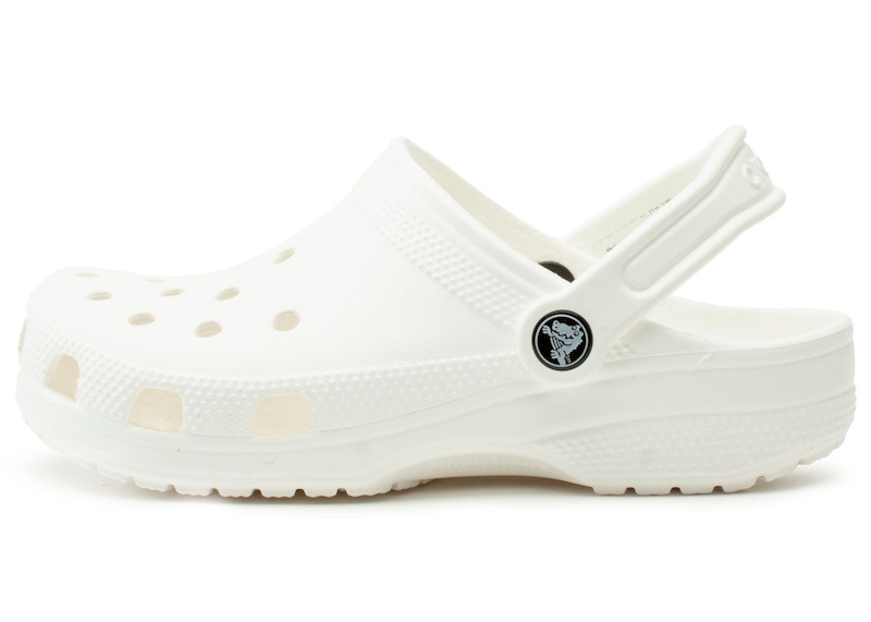 crocs classic clog white kids – Crocs Slides Collection for All-Day Comfort