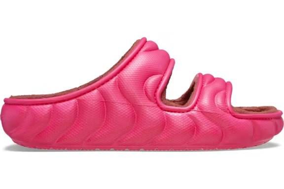 crocs classic cozzzy overpuff sandal dragon fruit – Crocs Slides Collection for All-Day Comfort