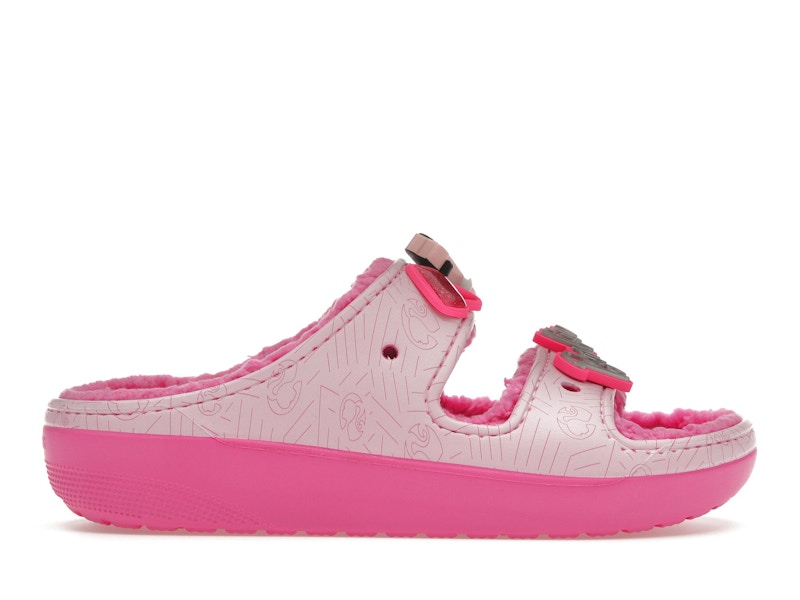 crocs classic cozzzy sandal barbie electric pink – Crocs Slides Collection for All-Day Comfort