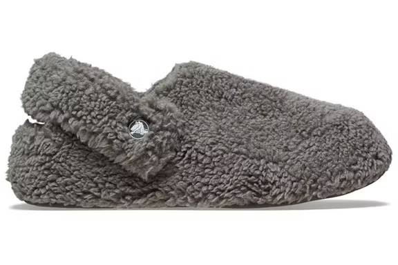 crocs classic cozzzy slipper slate grey – Crocs Slides Collection for All-Day Comfort