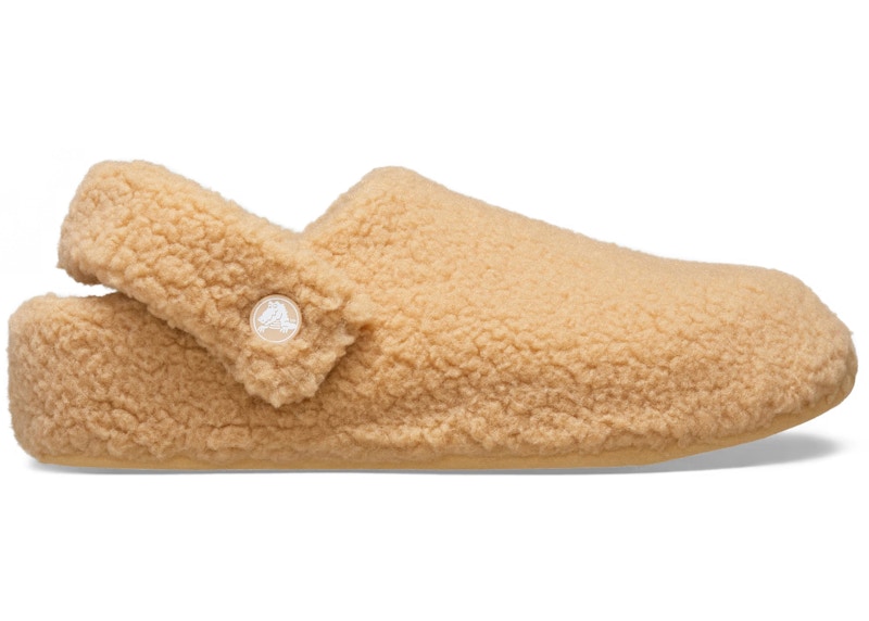 crocs classic cozzzy slipper wheat – Crocs Slides Collection for All-Day Comfort