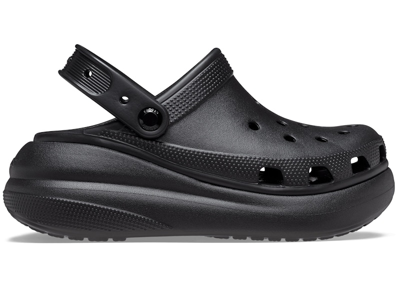 crocs classic crush clog black – Crocs Slides Collection for All-Day Comfort