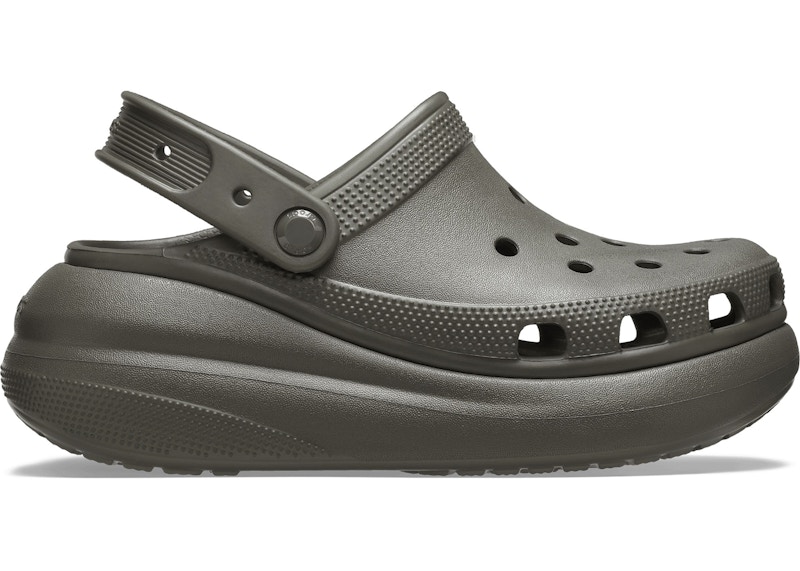 crocs classic crush clog dusty olive – Crocs Slides Collection for All-Day Comfort