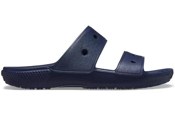 crocs classic double band slide sandals navy – Crocs Slides Collection for All-Day Comfort