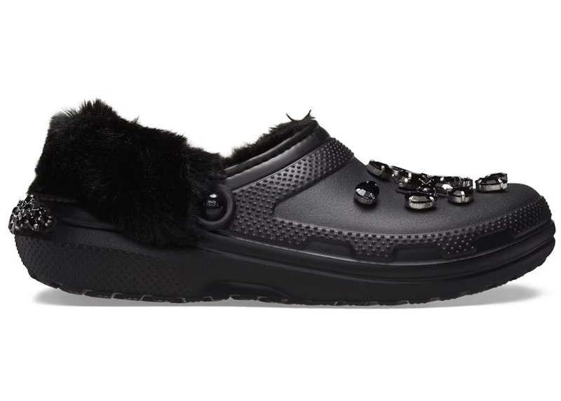 crocs classic lined clog simone rocha black – Crocs Slides Collection for All-Day Comfort