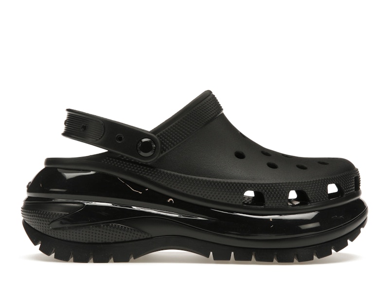 crocs classic mega crush clog black – Crocs Slides Collection for All-Day Comfort
