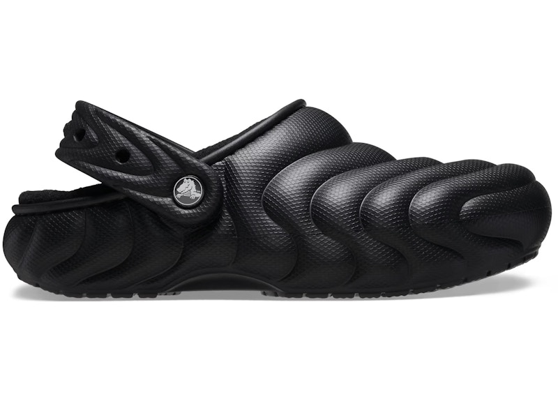 crocs classic overpuff lined clog black – Crocs Slides Collection for All-Day Comfort