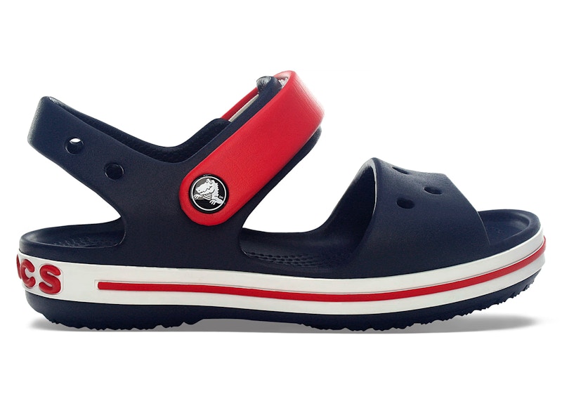 crocs crocband sandal navy red kids – Crocs Slides Collection for All-Day Comfort