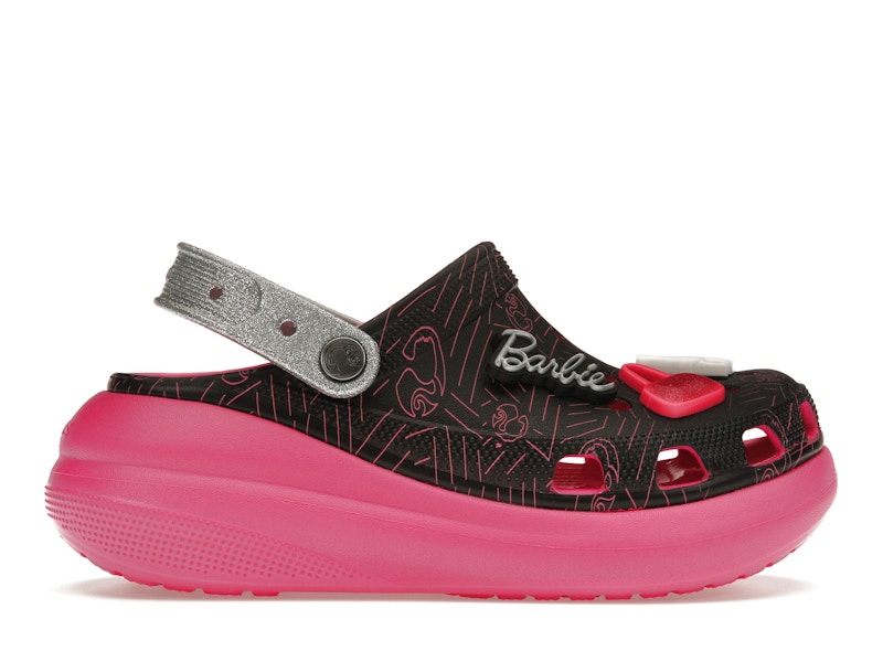 crocs crush clog barbie black pink – Crocs Slides Collection for All-Day Comfort