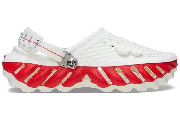 crocs echo clog kanghyuk white red – Crocs Slides Collection for All-Day Comfort