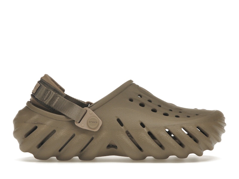crocs echo clog khaki – Crocs Slides Collection for All-Day Comfort