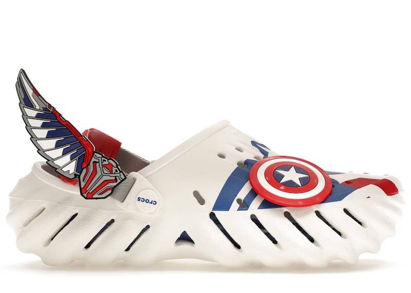 crocs echo clog marvel captain america sam wilson – Crocs Slides Collection for All-Day Comfort