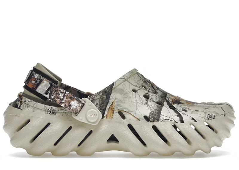 crocs echo clog realtree edge camo bone – Crocs Slides Collection for All-Day Comfort