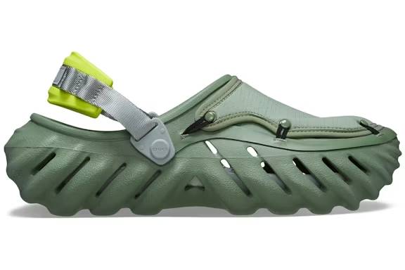 crocs echo hooded clog moss – Crocs Slides Collection for All-Day Comfort