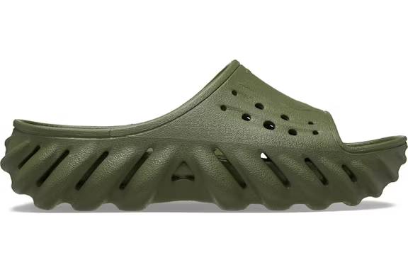 crocs echo slide army green – Crocs Slides Collection for All-Day Comfort