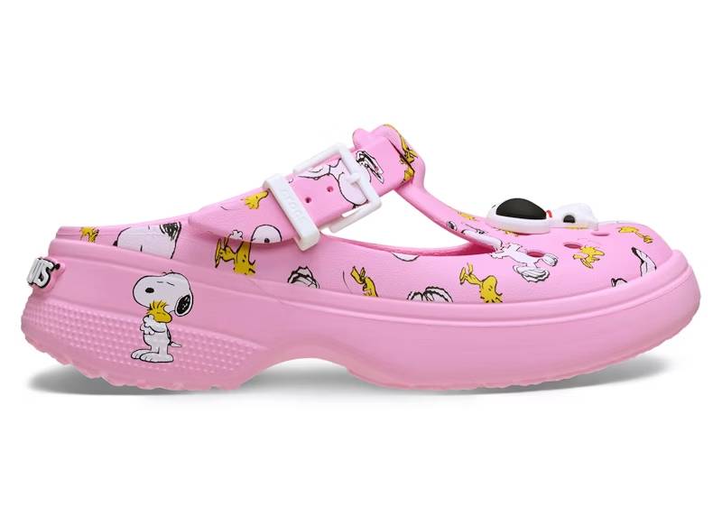 crocs mary jane clog peanuts snoopy and woodstock – Crocs Slides Collection for All-Day Comfort