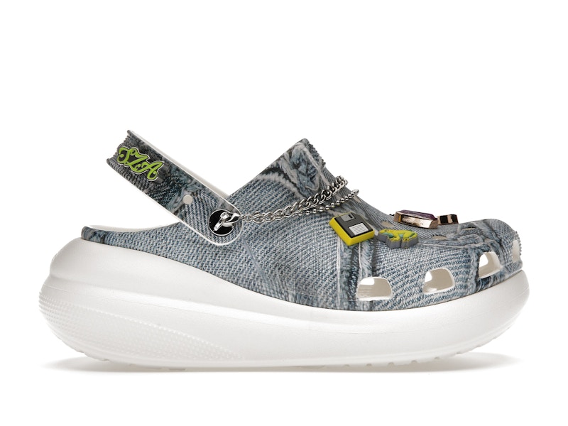 crocs mega crush clog sza denim – Crocs Slides Collection for All-Day Comfort