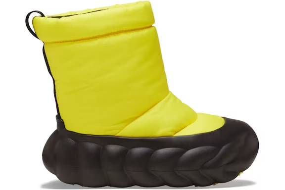 crocs overpuff boot cyber yellow – Crocs Slides Collection for All-Day Comfort