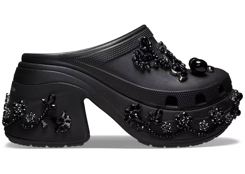 crocs siren clog simone rocha black – Crocs Slides Collection for All-Day Comfort