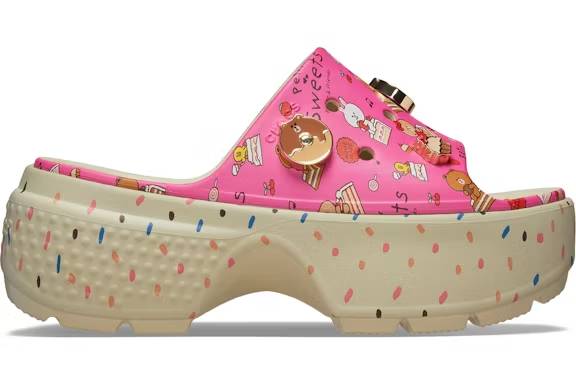 crocs stomp slide line friends – Crocs Slides Collection for All-Day Comfort